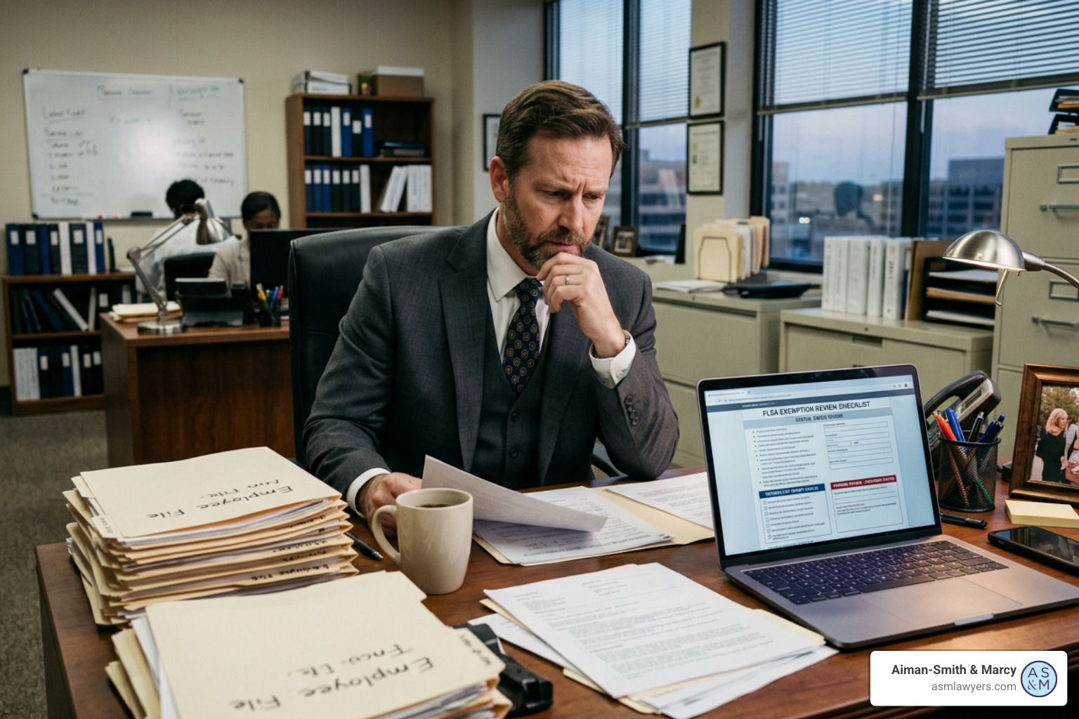 employer conducting FLSA exemption audit