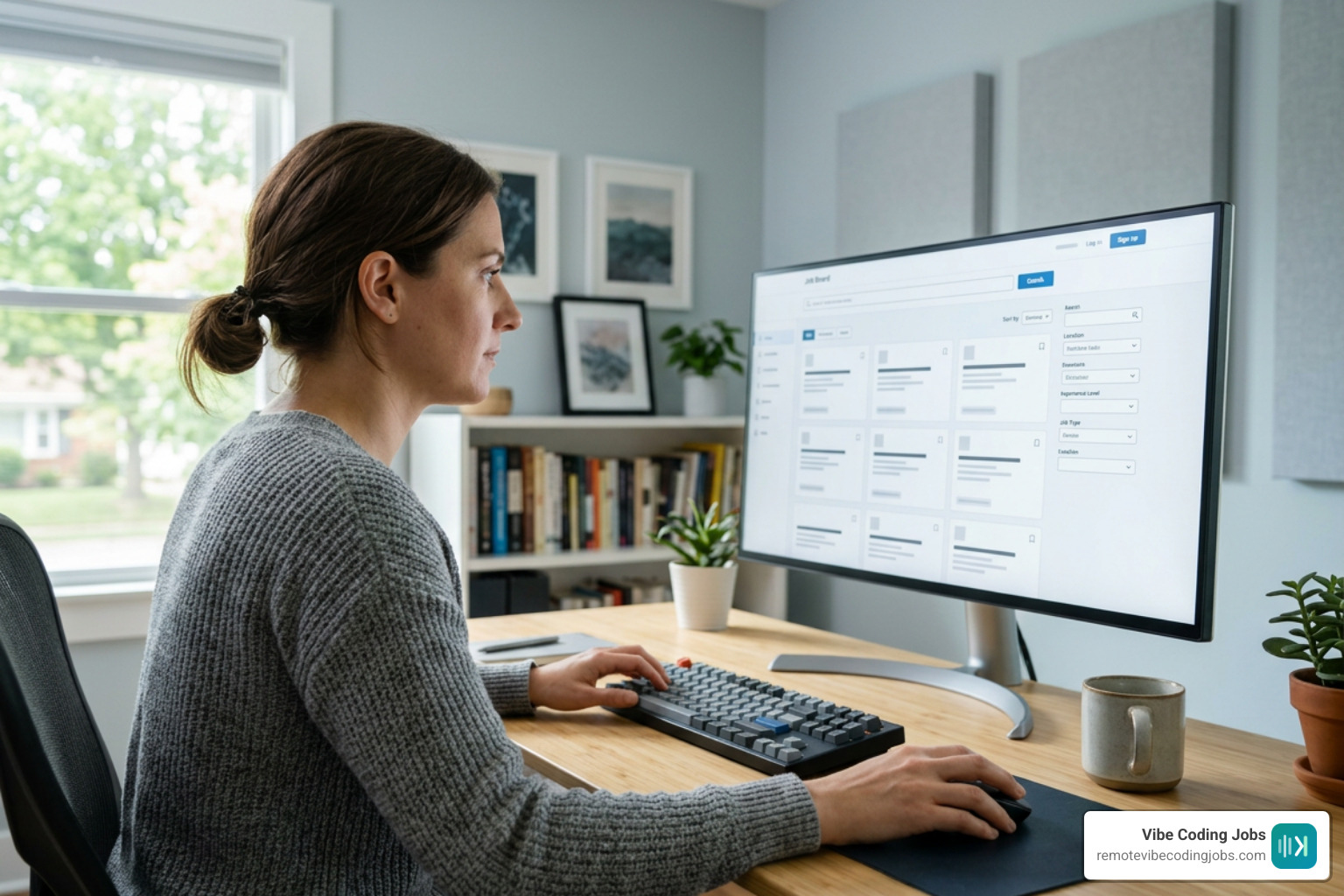 Job board search dashboard filtering remote Unity programmer positions