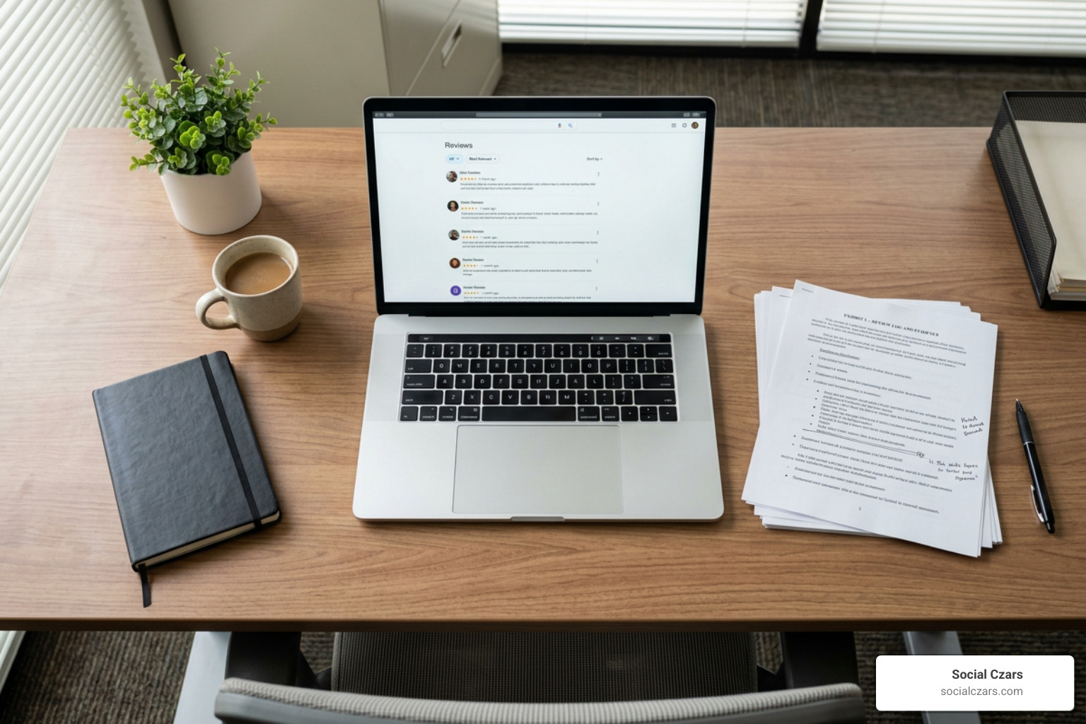 Documenting review timestamps, profile URLs, and legal evidence