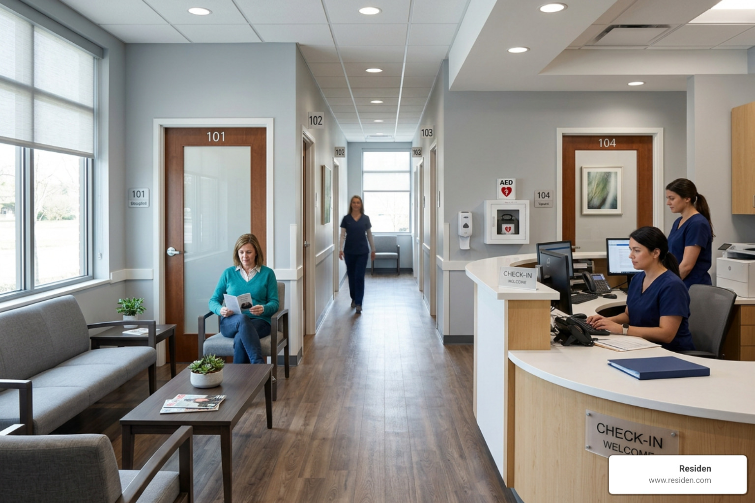 Efficient primary care medical office layout Efficient primary care medical office layout