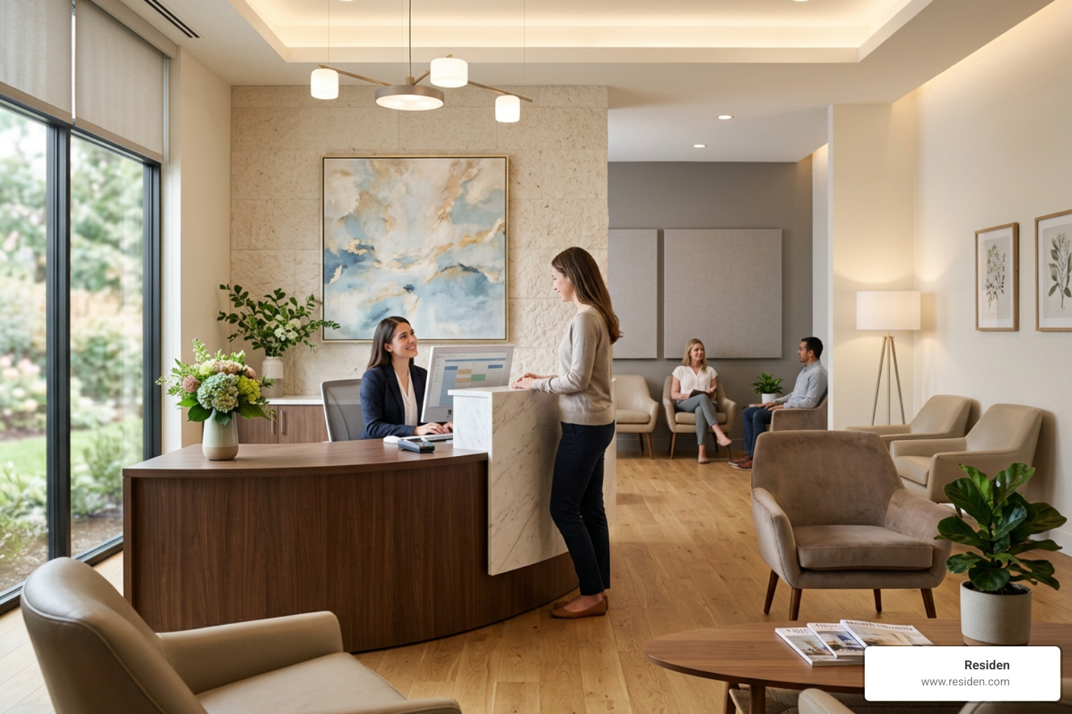luxury medical clinic reception luxury medical clinic reception