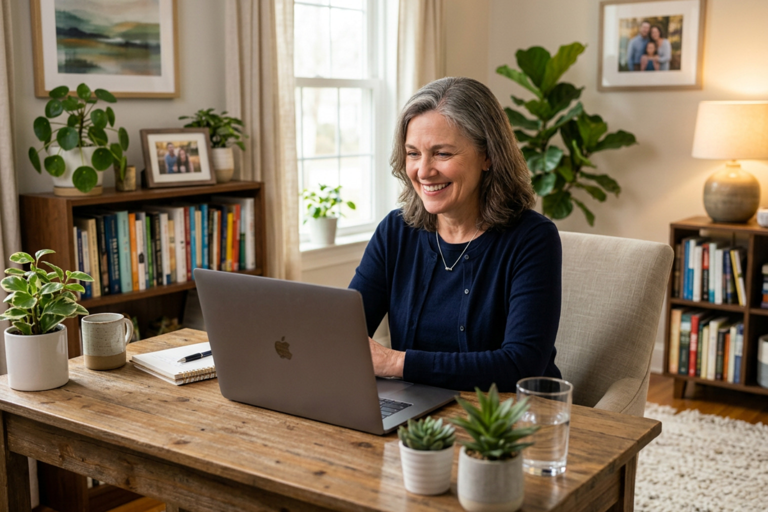 therapist leading video session