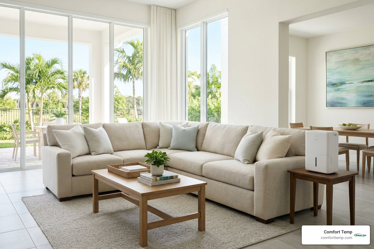 Balanced and dry indoor home environment Balanced and dry indoor home environment
