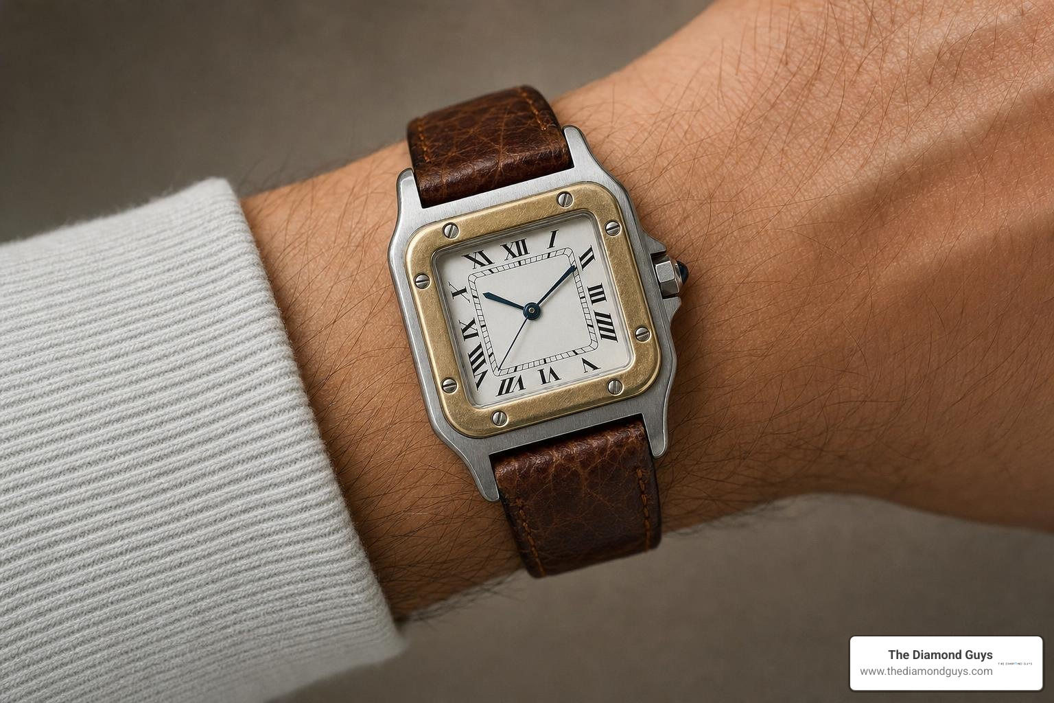 Cartier Santos vintage watch