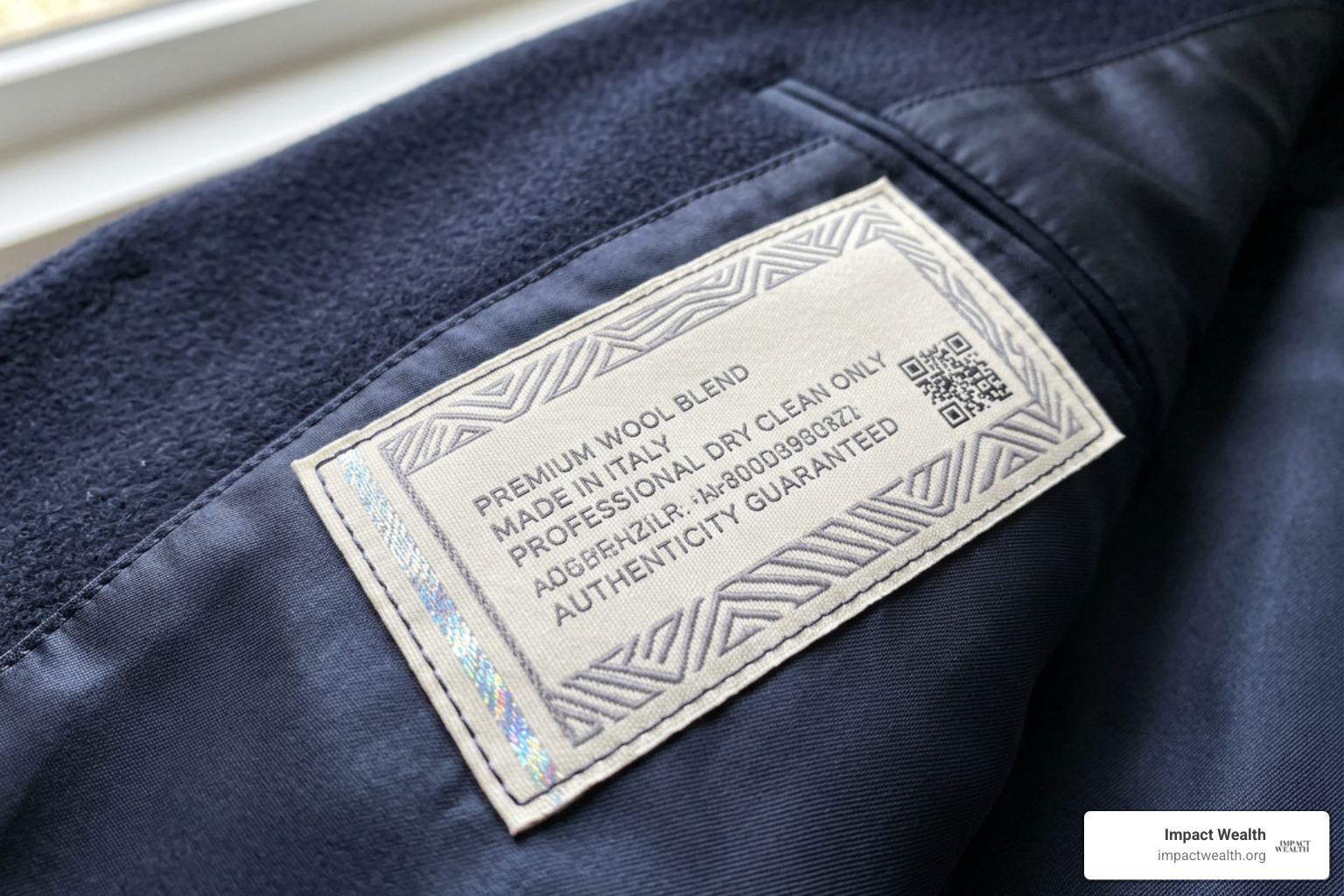 luxury garment authentication tag luxury garment authentication tag