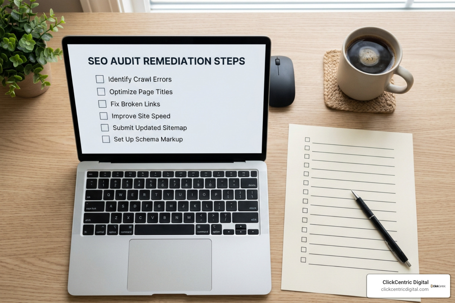 Step-by-step SEO Audit Remediation Checklist
