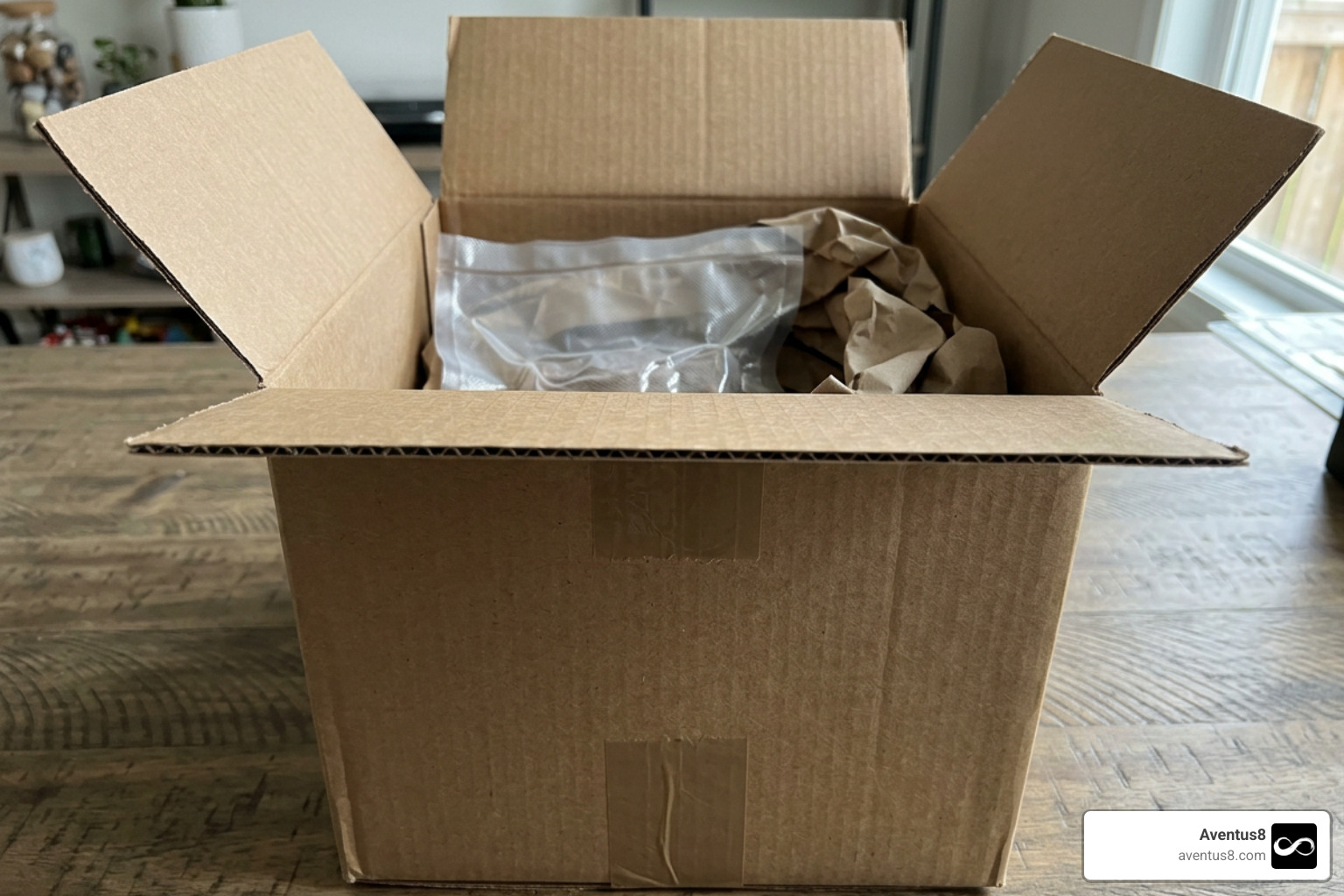 Vacuum sealed shipping parcel Vacuum sealed shipping parcel