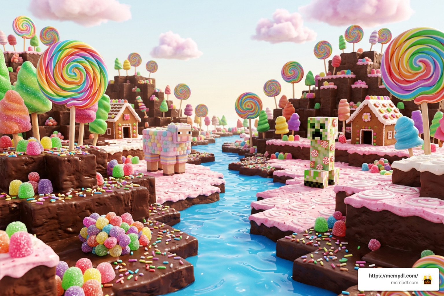 Candy Block Textures and Reskin Mobs Candy Block Textures and Reskin Mobs