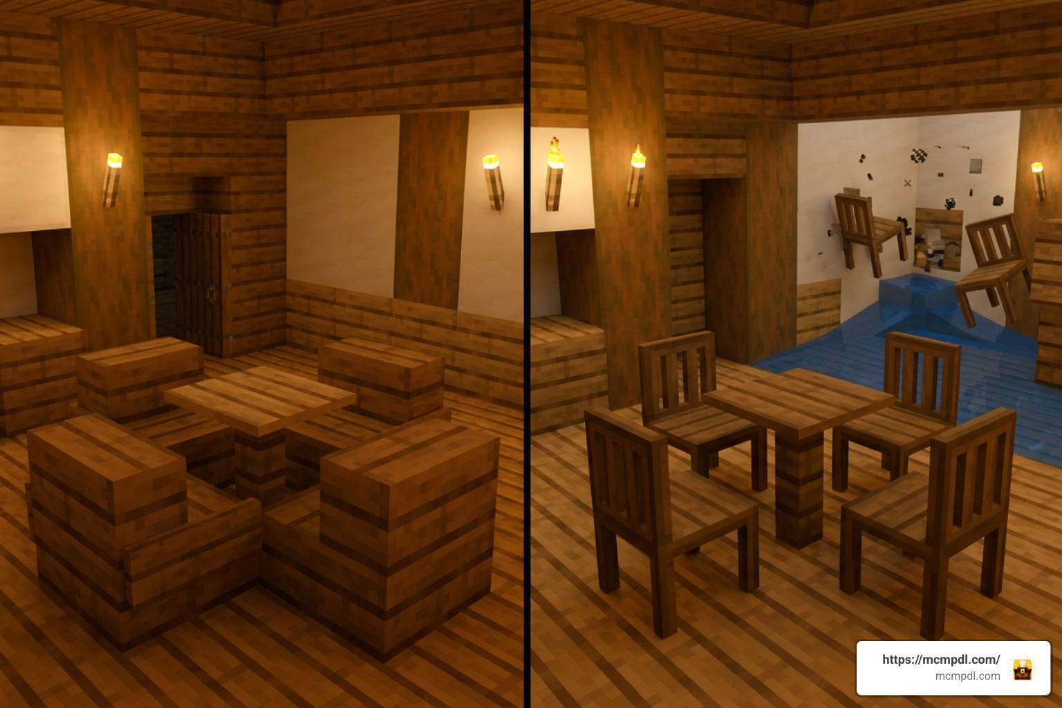 Comparison of Block-Based Geometry vs Entity-Based Furniture Mods Comparison of Block-Based Geometry vs Entity-Based Furniture Mods