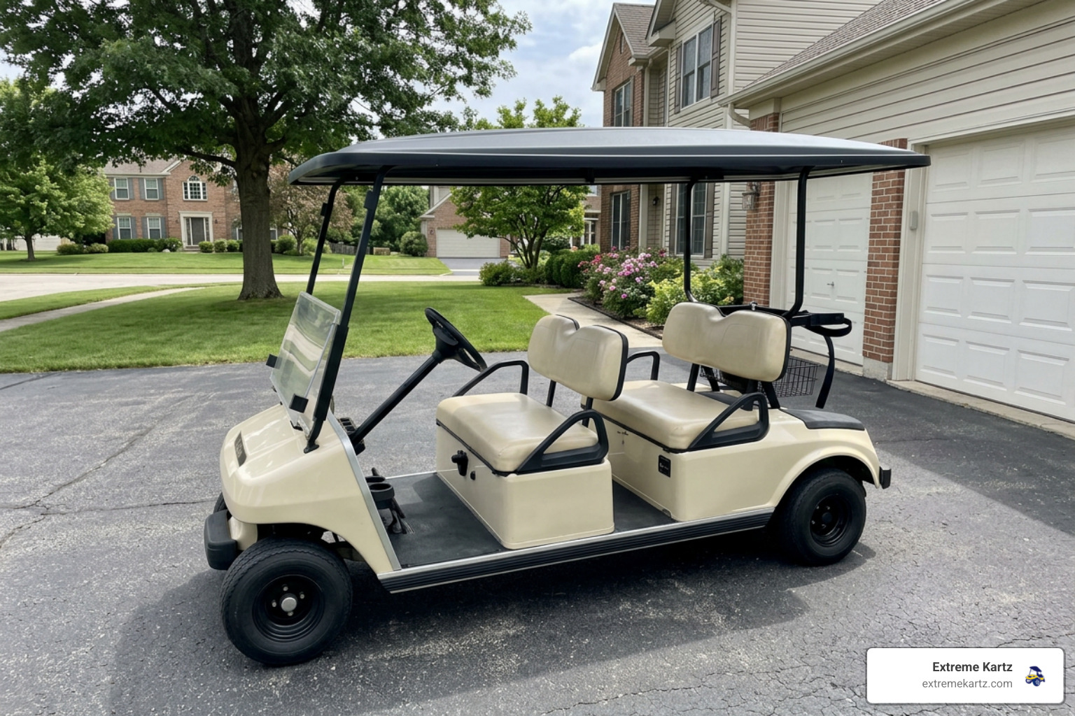 golf cart extended roof