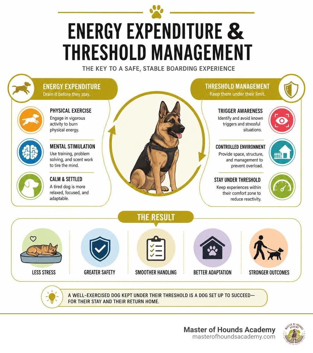 Infographic detailing energy expenditure and threshold management infographic Infographic detailing energy expenditure and threshold management infographic