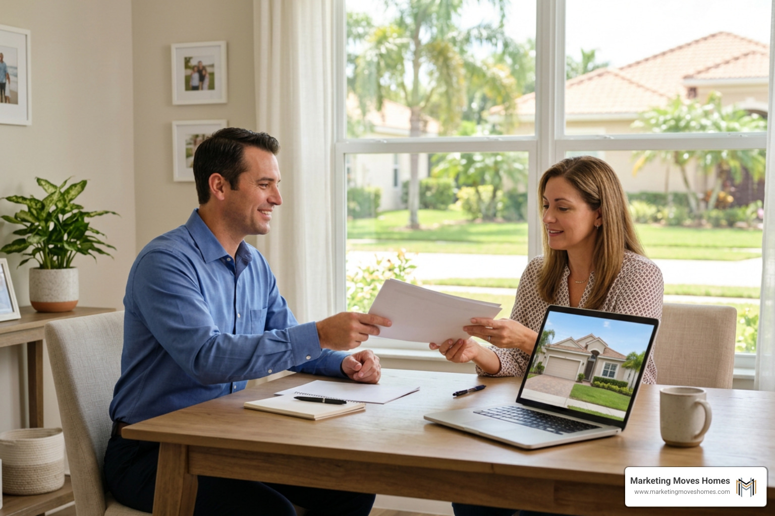 Real estate offer comparison with net sheet documentation