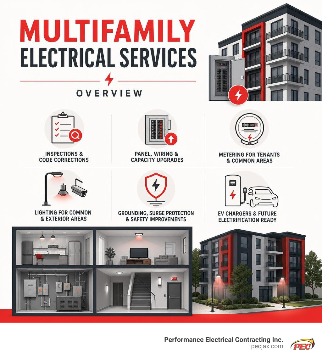 multifamily electrical services overview infographic multifamily electrical services overview infographic