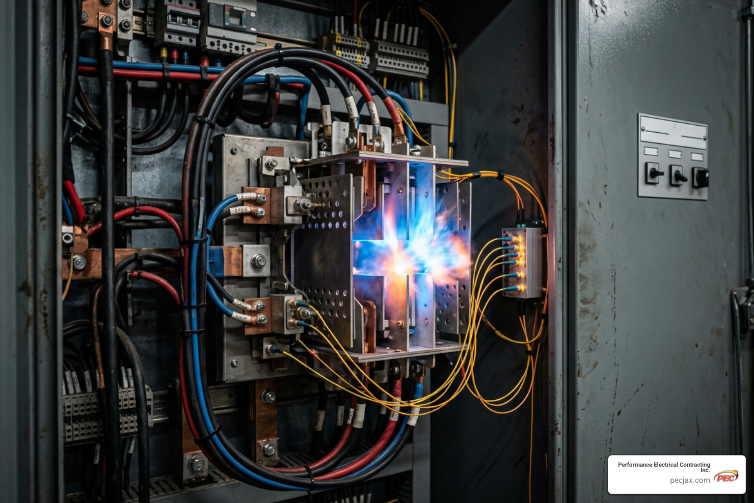 high-speed active arc quenching device inside power cabinet