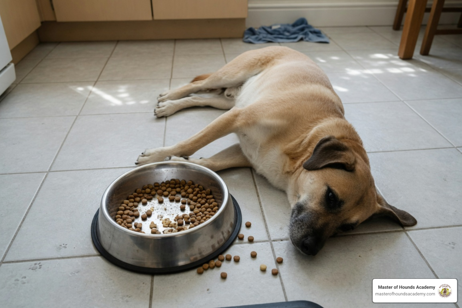 a dog that's too full from overfeeding, losing motivation for food and decreased food drive for dog training a dog that's too full from overfeeding, losing motivation for food and decreased food drive for dog training