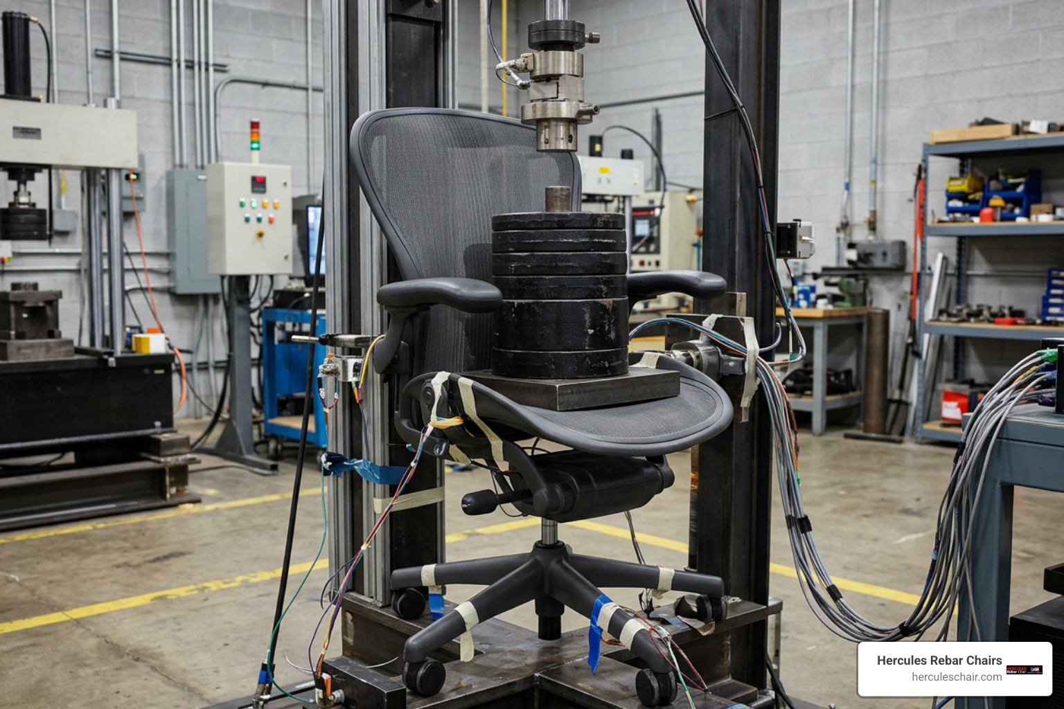 structural frame testing for weight capacity