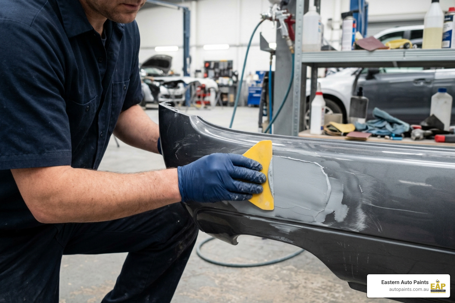Automotive paint filler