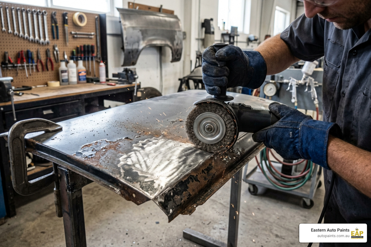 Metal surface preparation prior to coating Metal surface preparation prior to coating