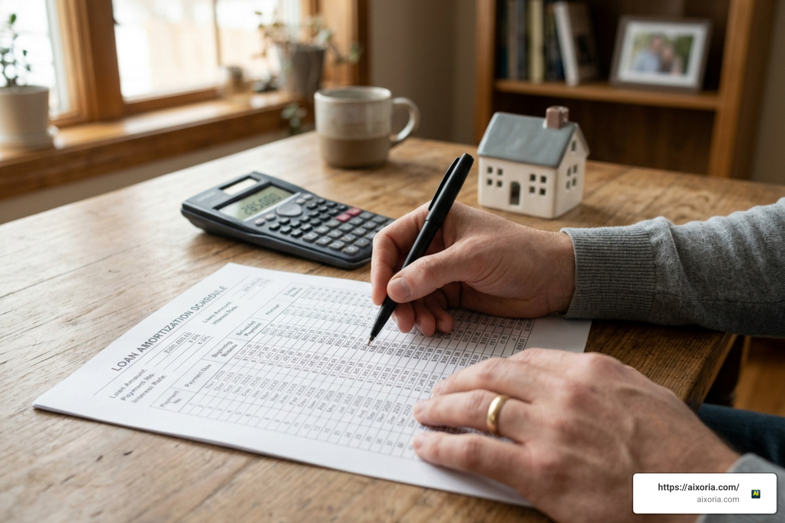 Payment schedule and interest rate calculation breakdown Payment schedule and interest rate calculation breakdown