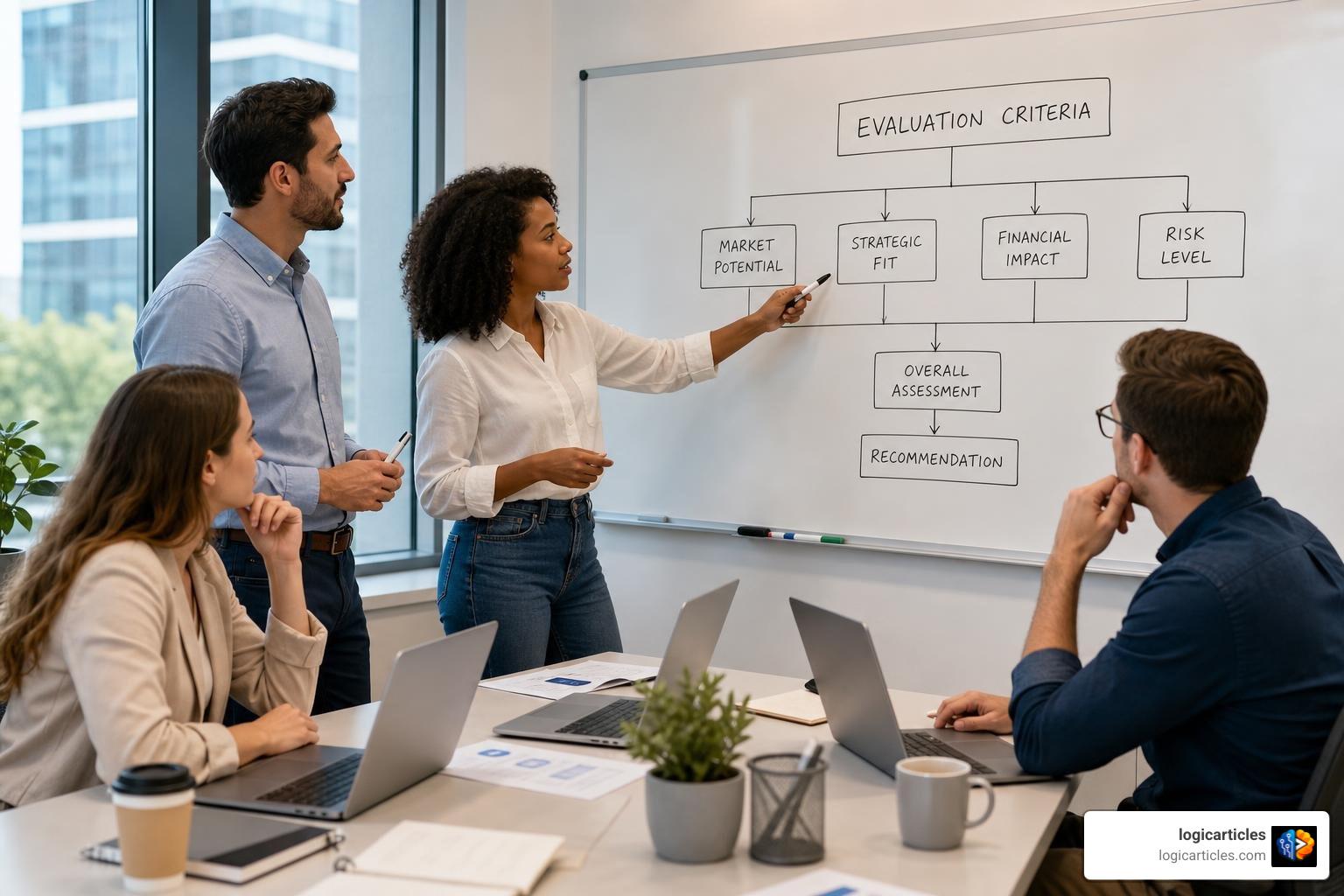 Evaluation framework flowchart Evaluation framework flowchart