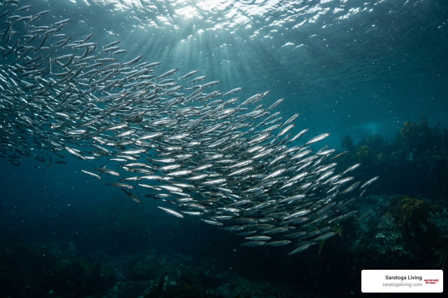 capelin fish in northern ocean waters capelin fish in northern ocean waters