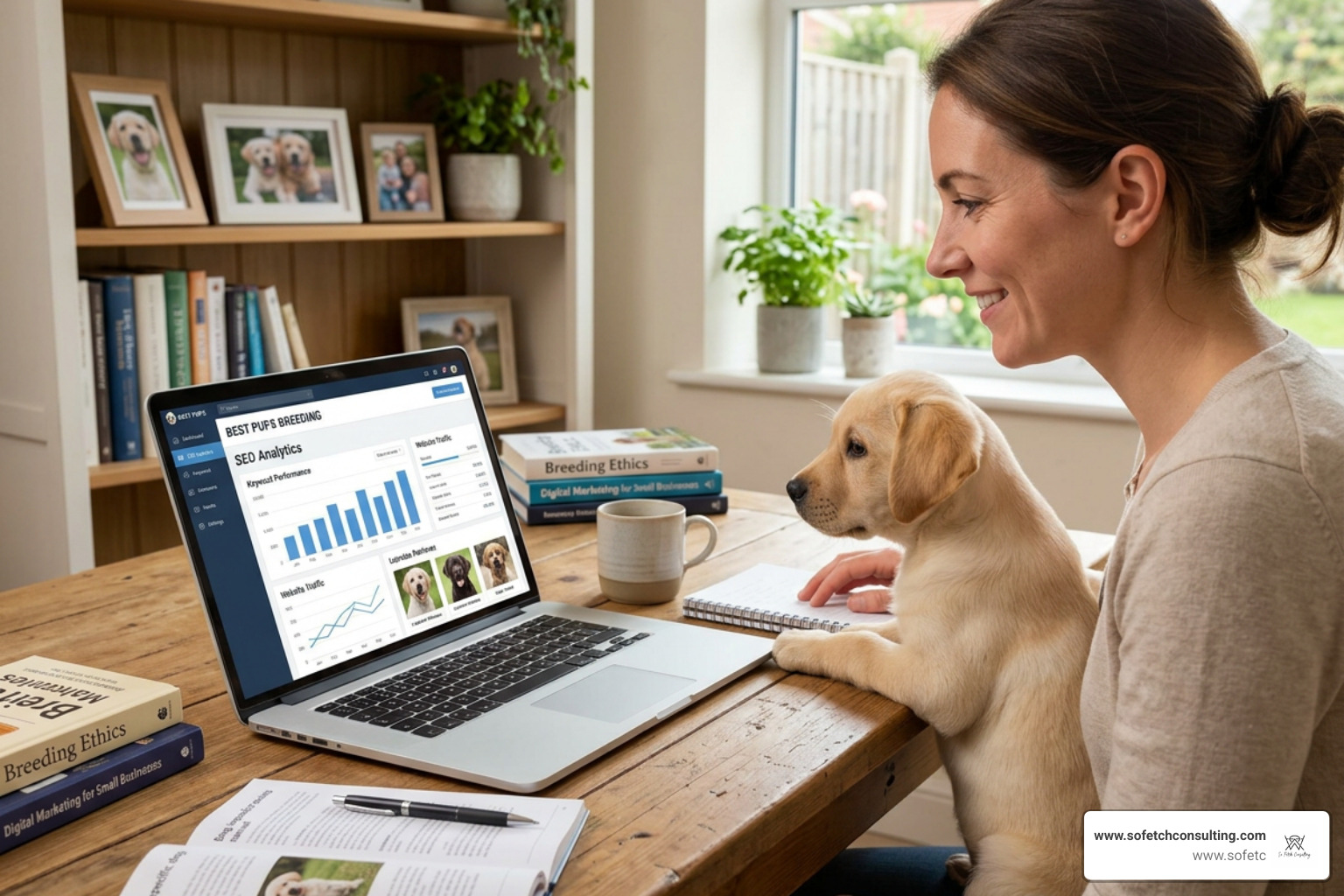 mobile responsive breeder website layout
