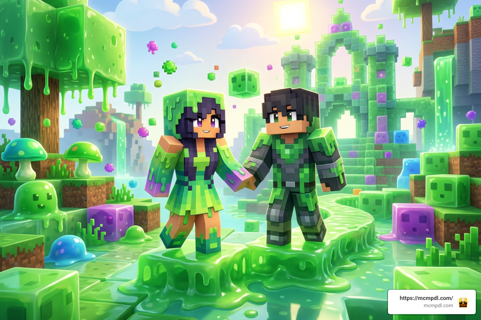 Aphmau Slime Life gameplay features Aphmau Slime Life gameplay features