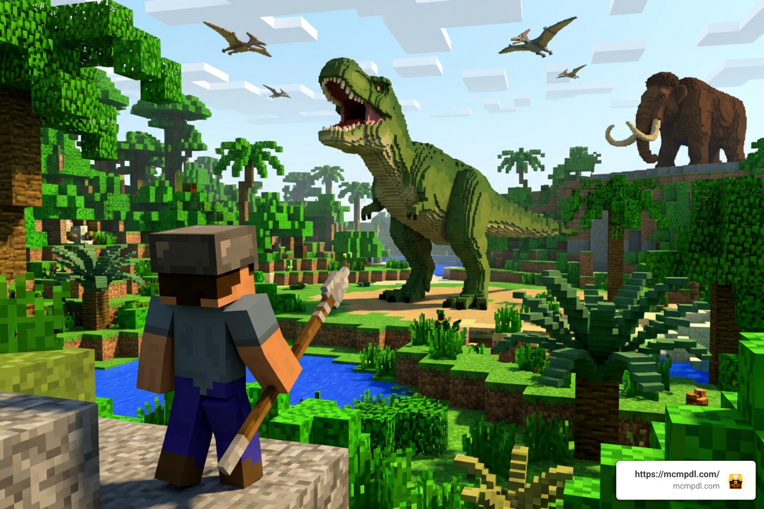 Dinosaur Era Minecraft Bedrock prehistoric survival Dinosaur Era Minecraft Bedrock prehistoric survival