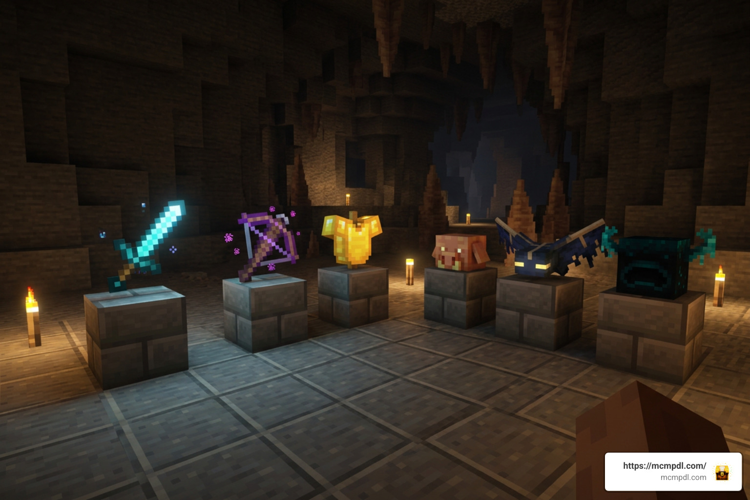 Boss weapons and armor rewards