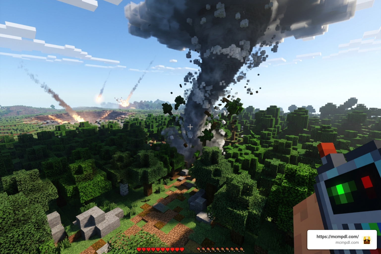Minecraft Marketplace Insane Disasters Add-On Minecraft Marketplace Insane Disasters Add-On