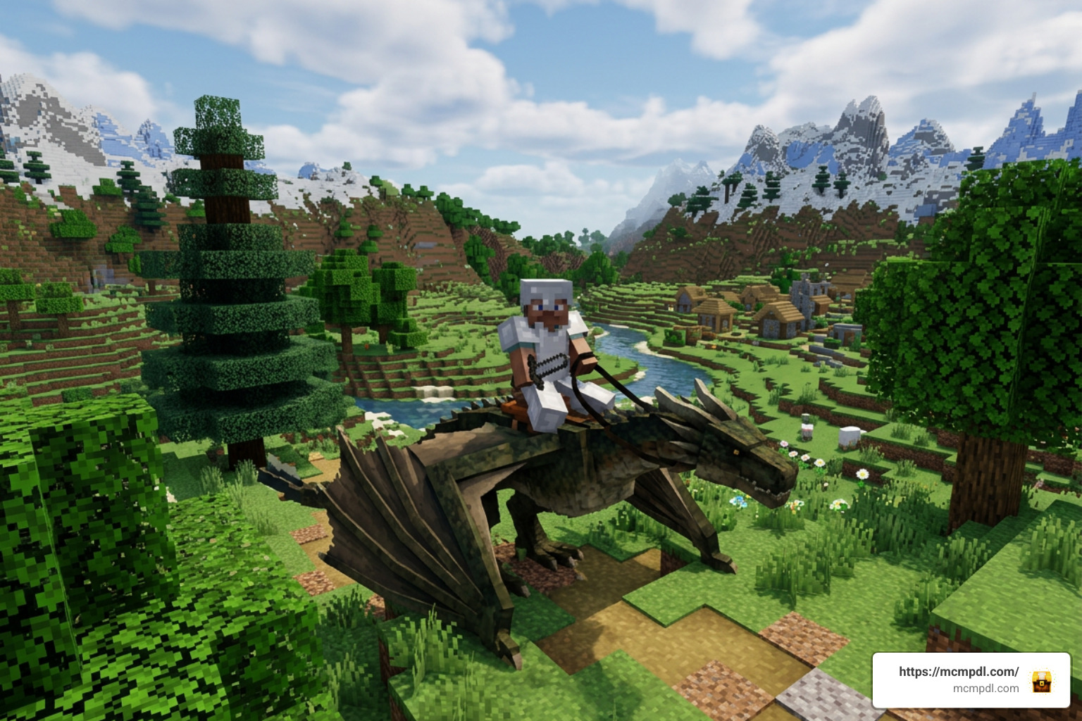 Mounts Addon for Minecraft PE/Bedrock (Download)