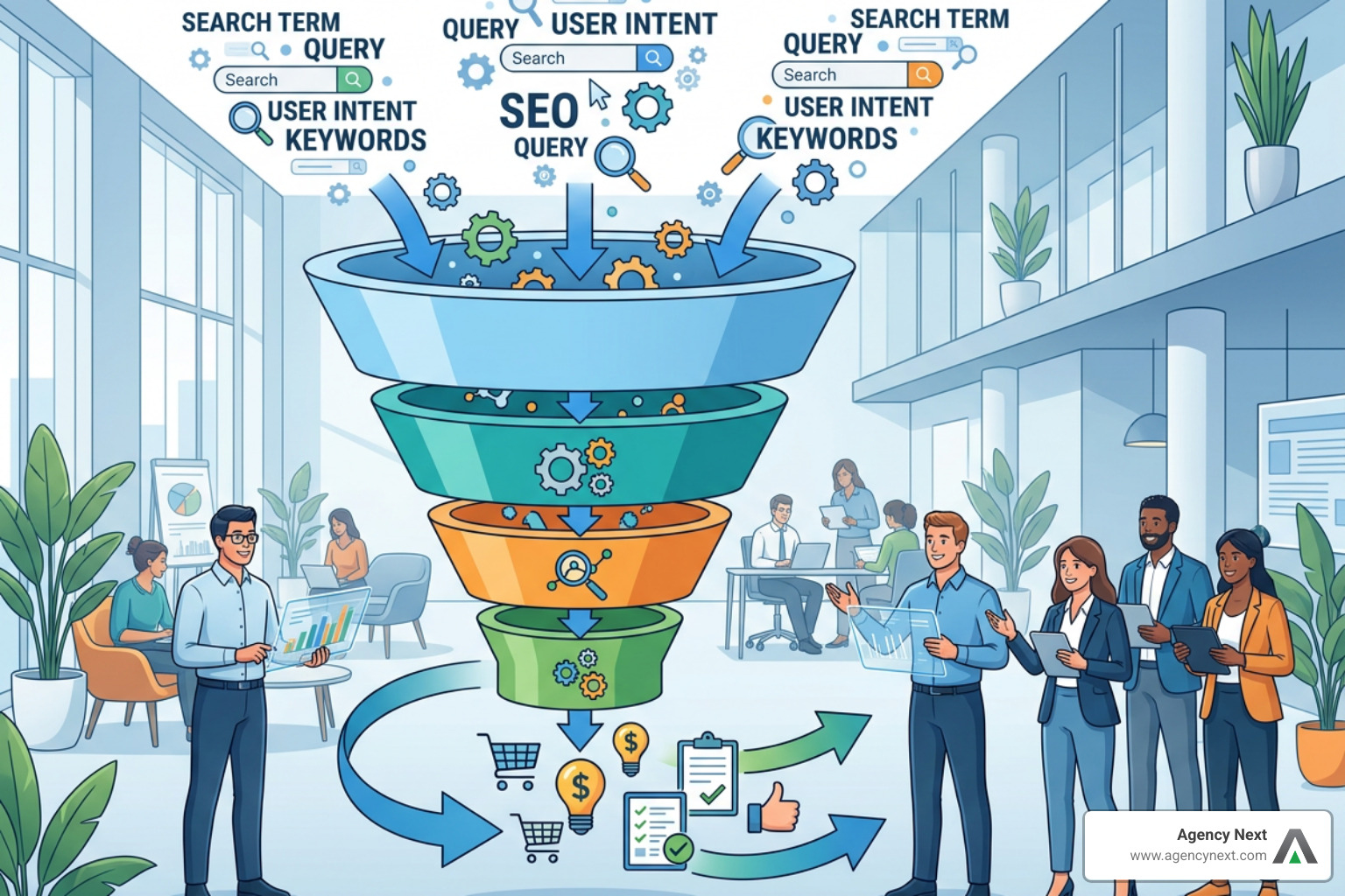 Strategic content mapping from competitor keyword clusters to conversion funnels