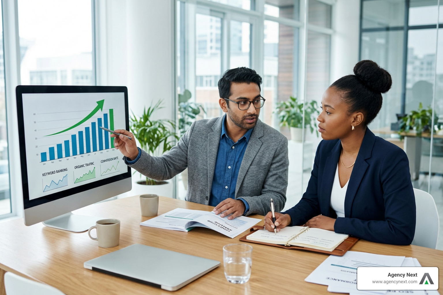 Strategy session for luxury, HNWI, and high-value B2B search engine positioning