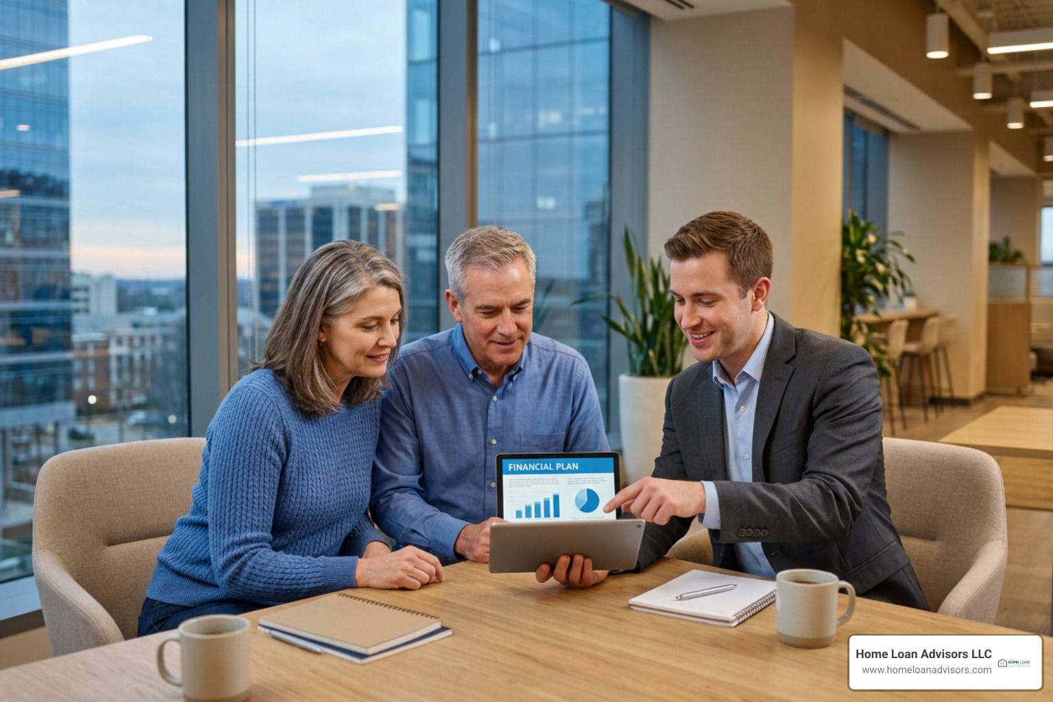 Client engaged in a financial planning consultation with a fiduciary advisor Client engaged in a financial planning consultation with a fiduciary advisor