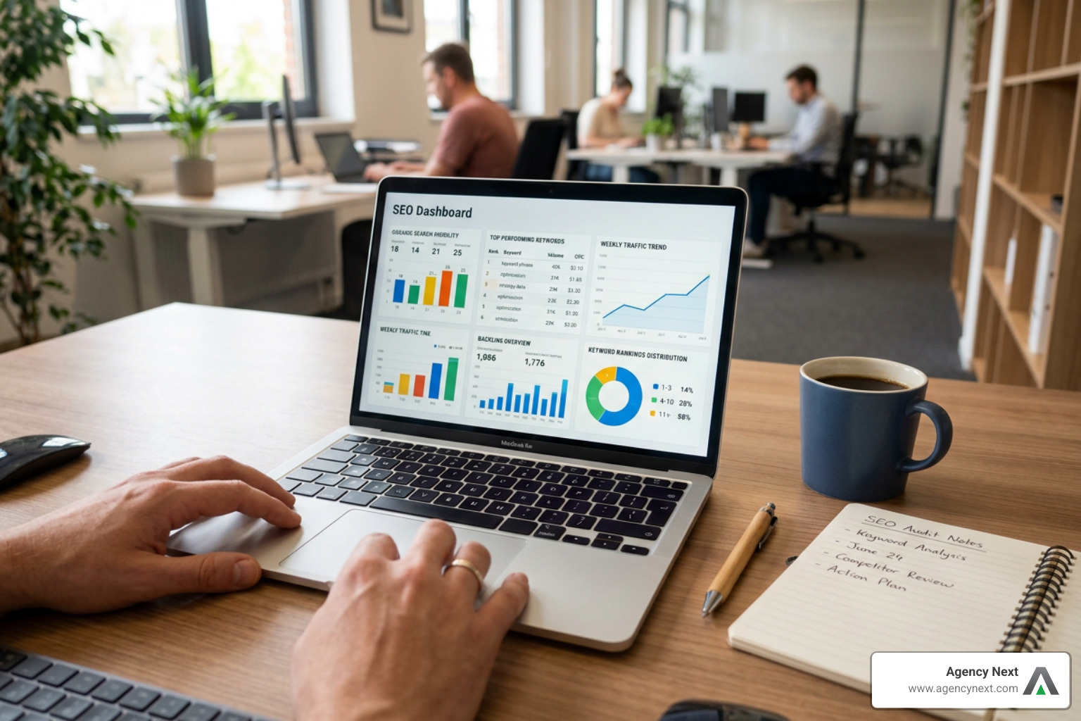keyword ranking metrics report