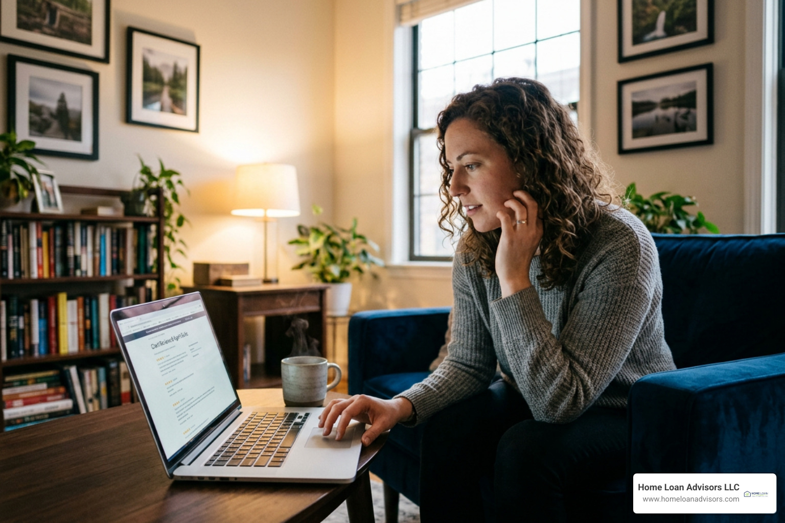 Client reading online reviews and real estate agent recommendations Client reading online reviews and real estate agent recommendations