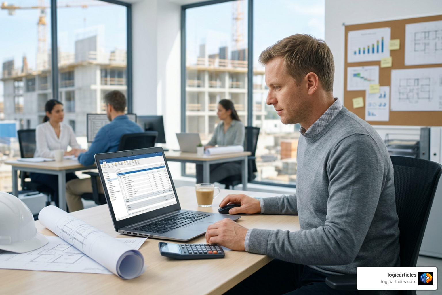 modern cloud-based estimating software dashboard
