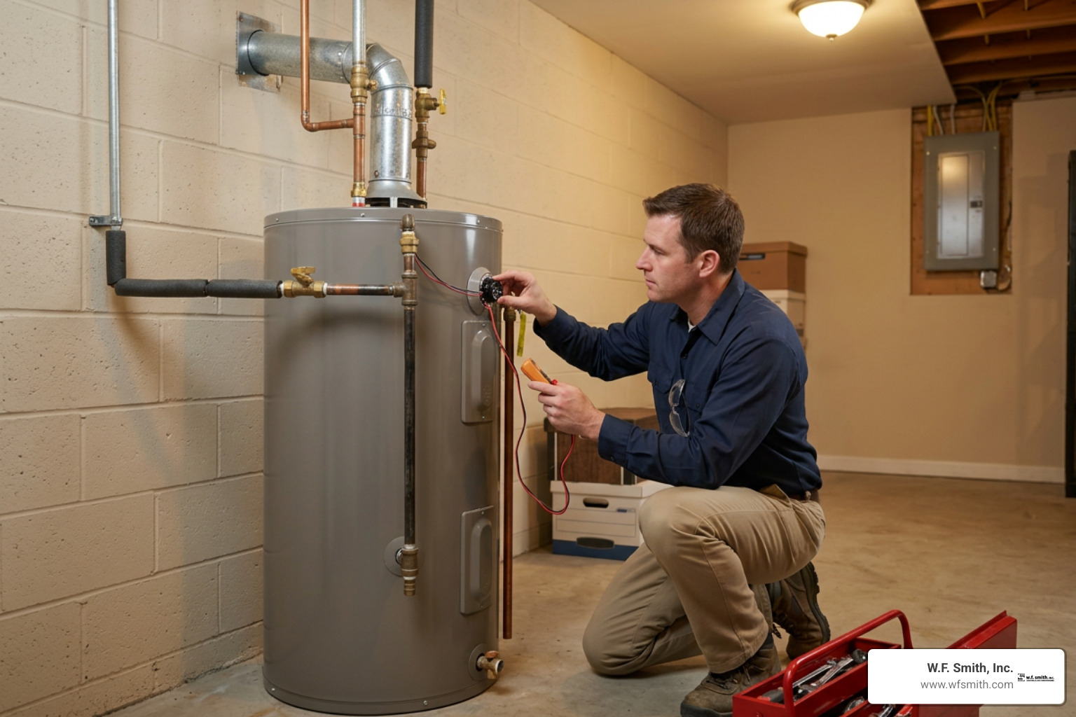 Residential water heater maintenance Residential water heater maintenance
