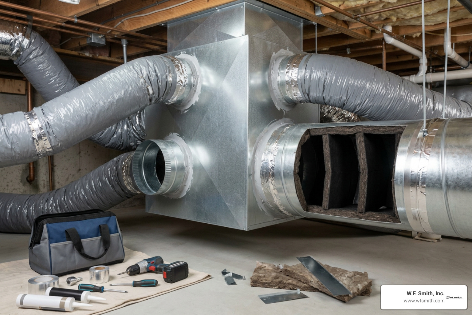 flexible duct connectors and sound baffling installation flexible duct connectors and sound baffling installation