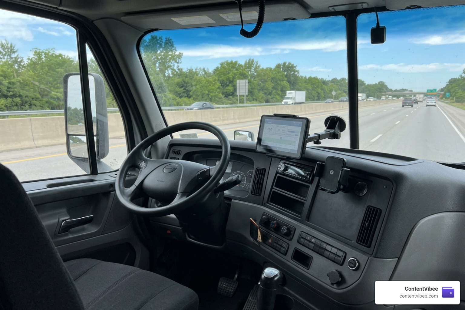 commercial truck electronic logging device and black box