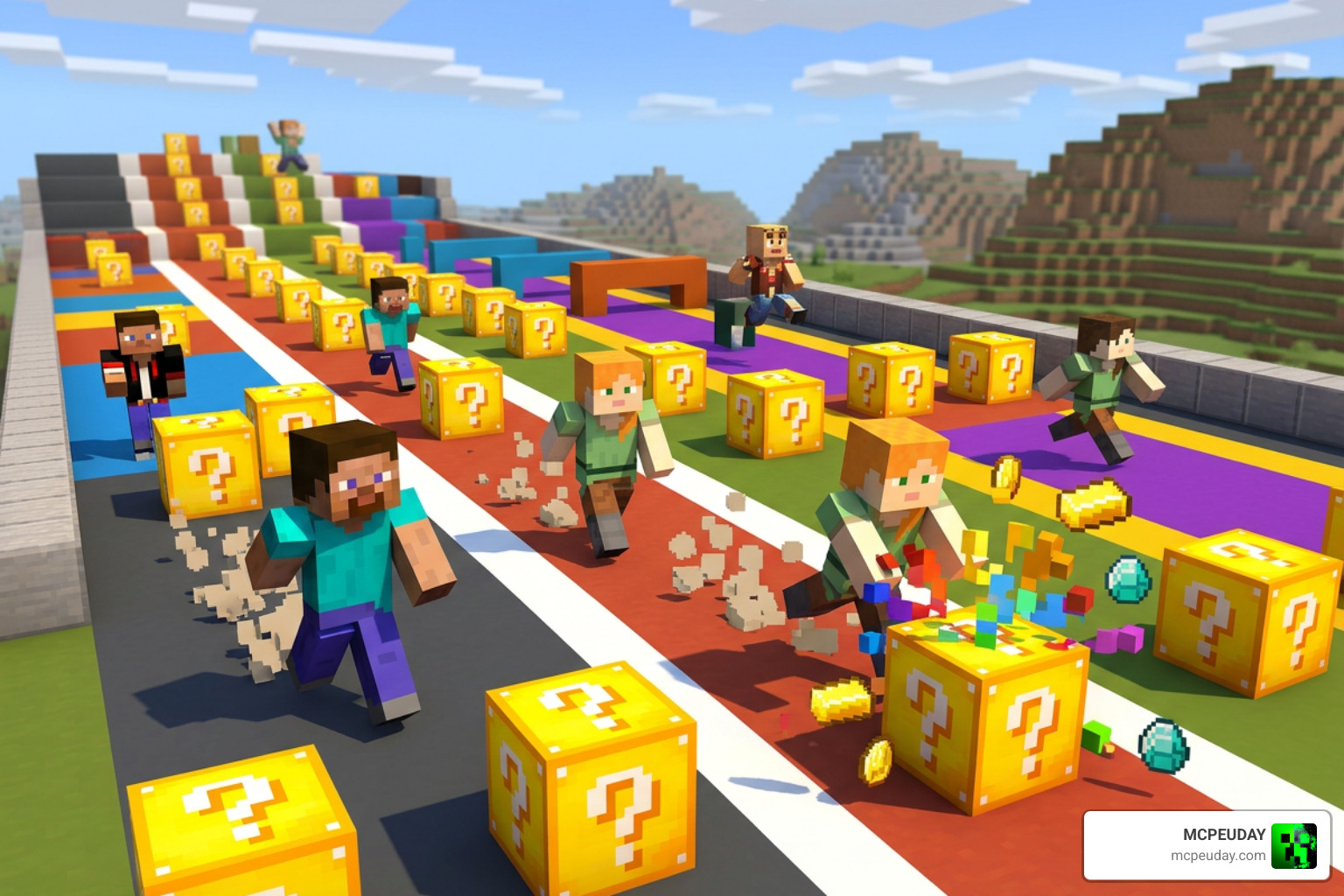 MCWorld file download screen for Minecraft Bedrock