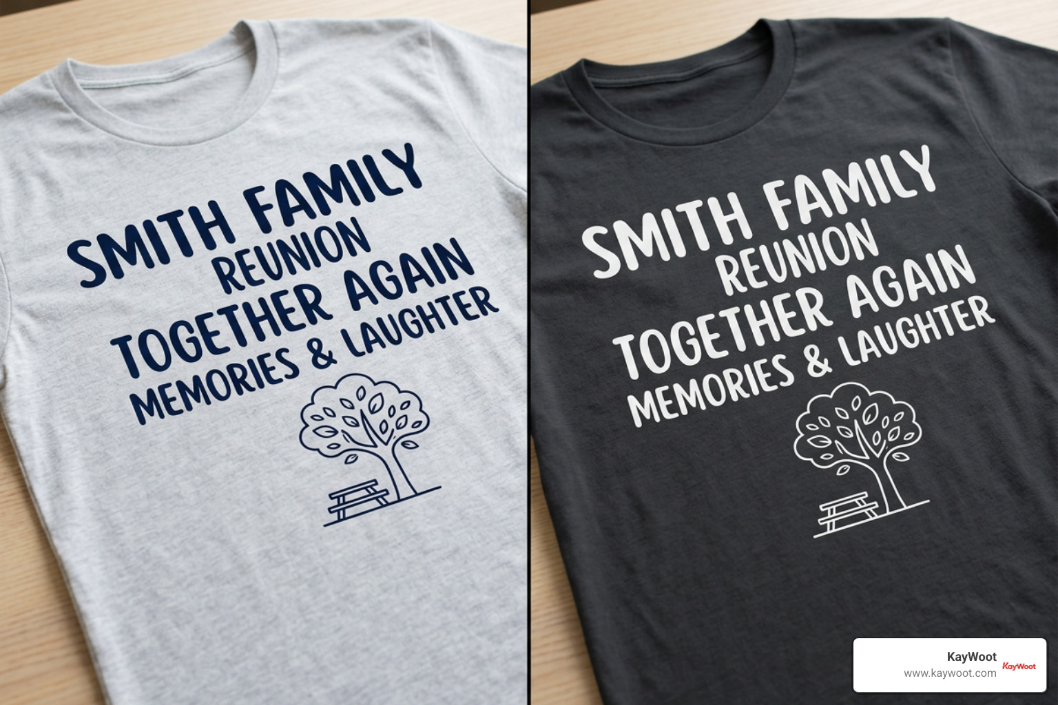 typography contrast and legibility on light and dark shirt fabrics typography contrast and legibility on light and dark shirt fabrics