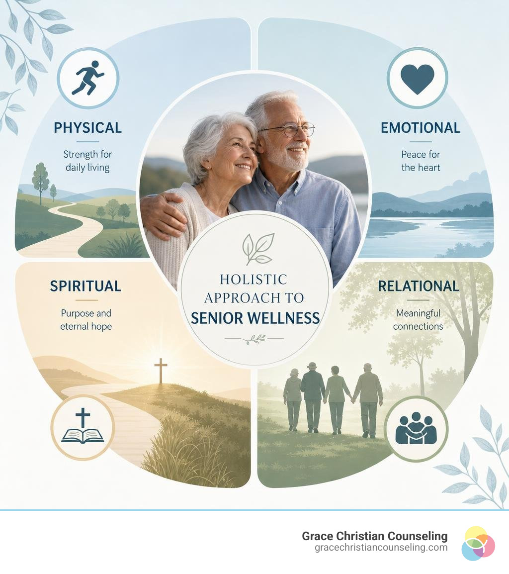 Holistic approach to senior wellness in 2026: physical, emotional, spiritual, and relational dimensions of care - Biblical