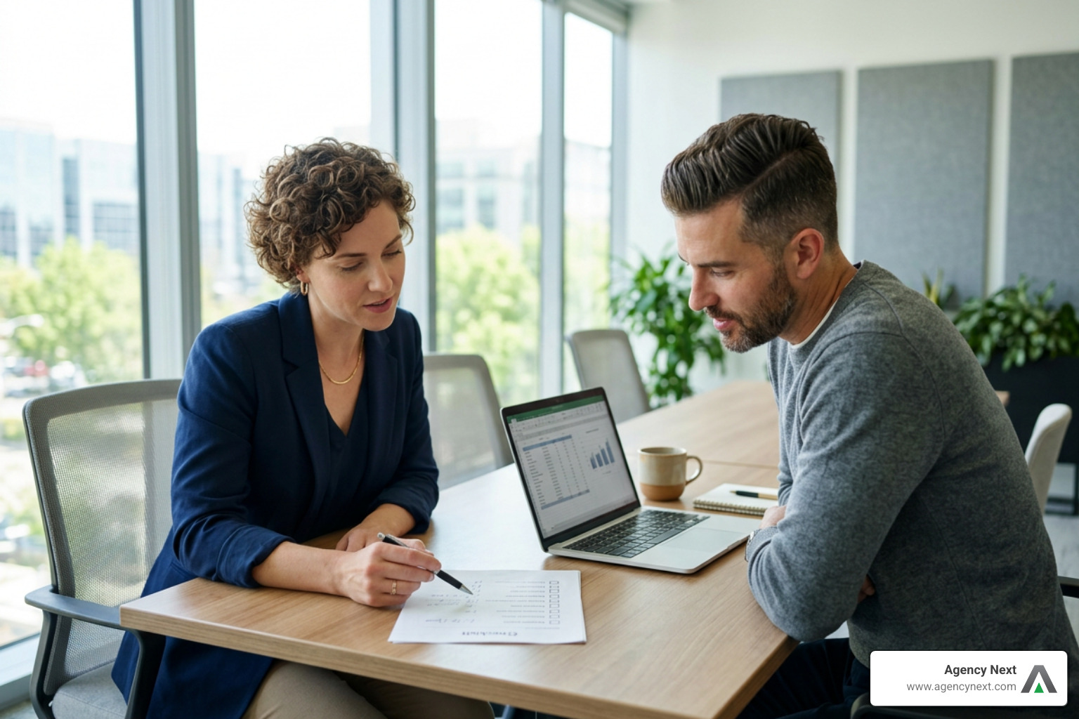 Marketing agency review process and agency evaluation
