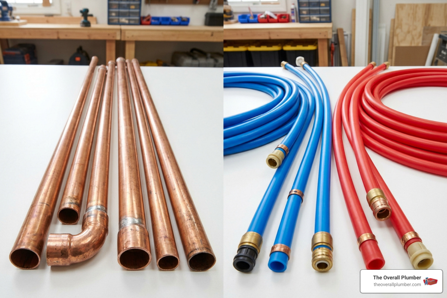 PEX tubing vs copper pipes PEX tubing vs copper pipes