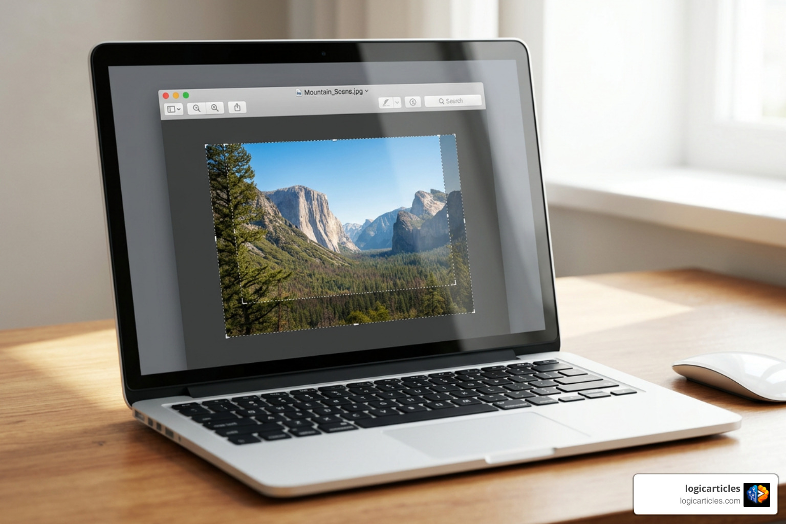 Mac Preview image cropping