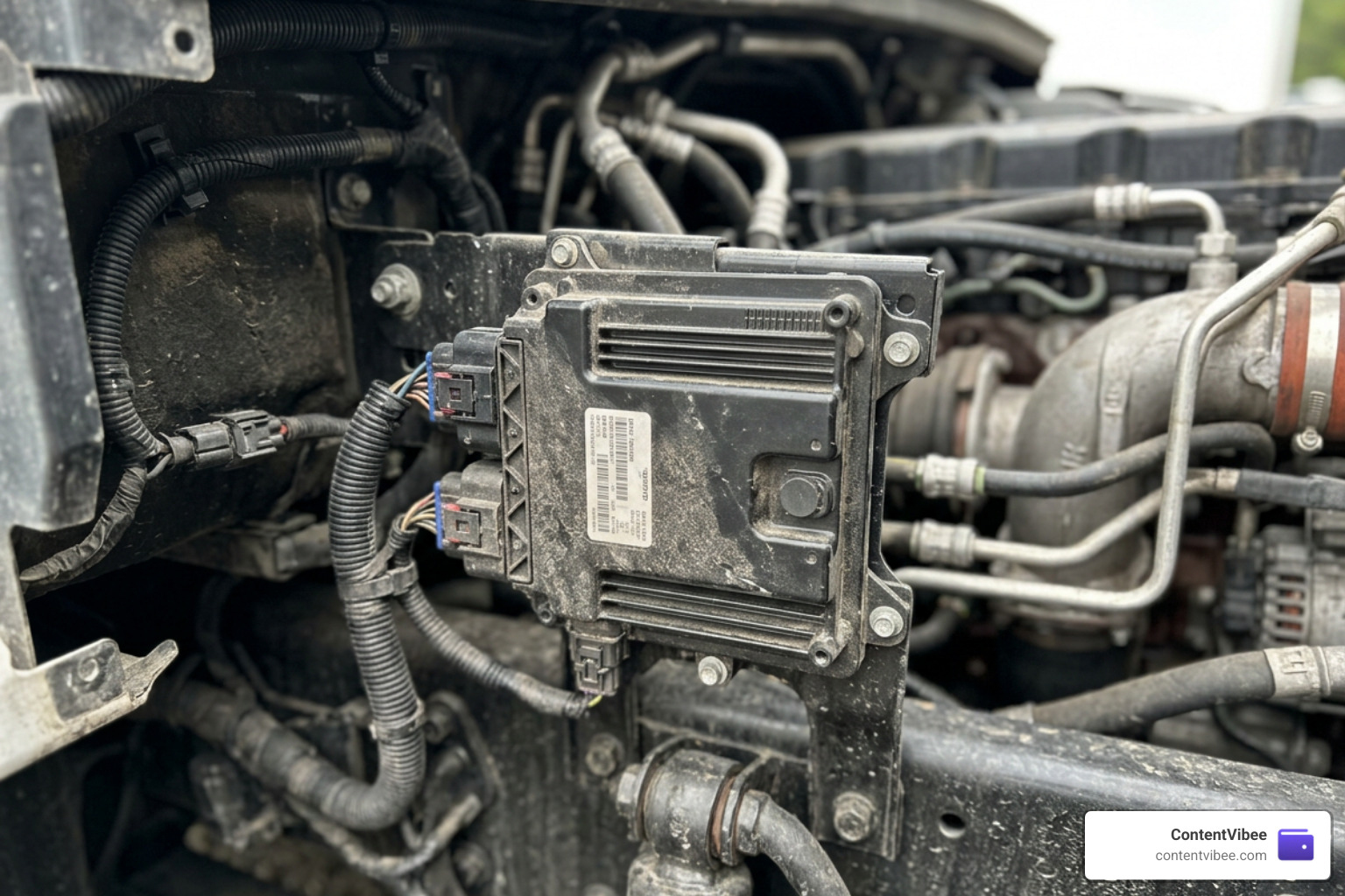commercial truck black box EDR module