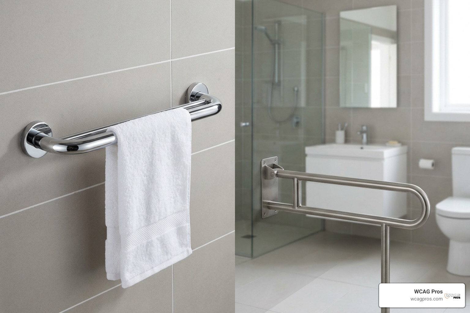decorative vs fold down grab bars decorative vs fold down grab bars