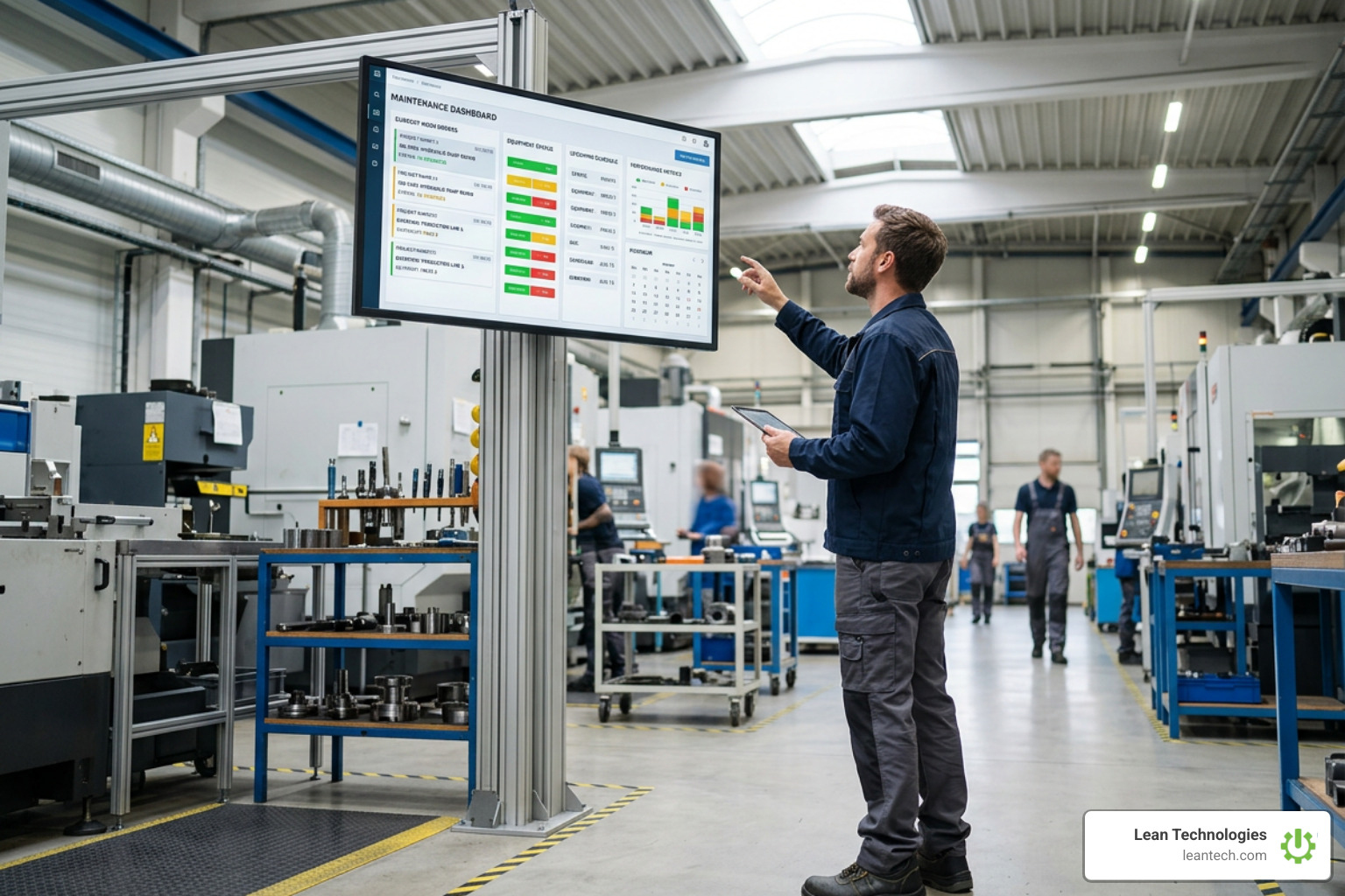 digital shopfloor maintenance software dashboard digital shopfloor maintenance software dashboard
