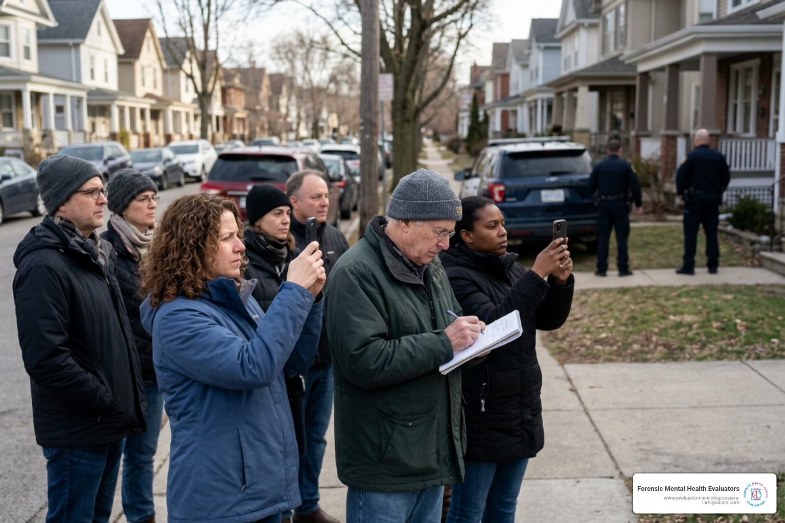 allies documenting ICE raid safely